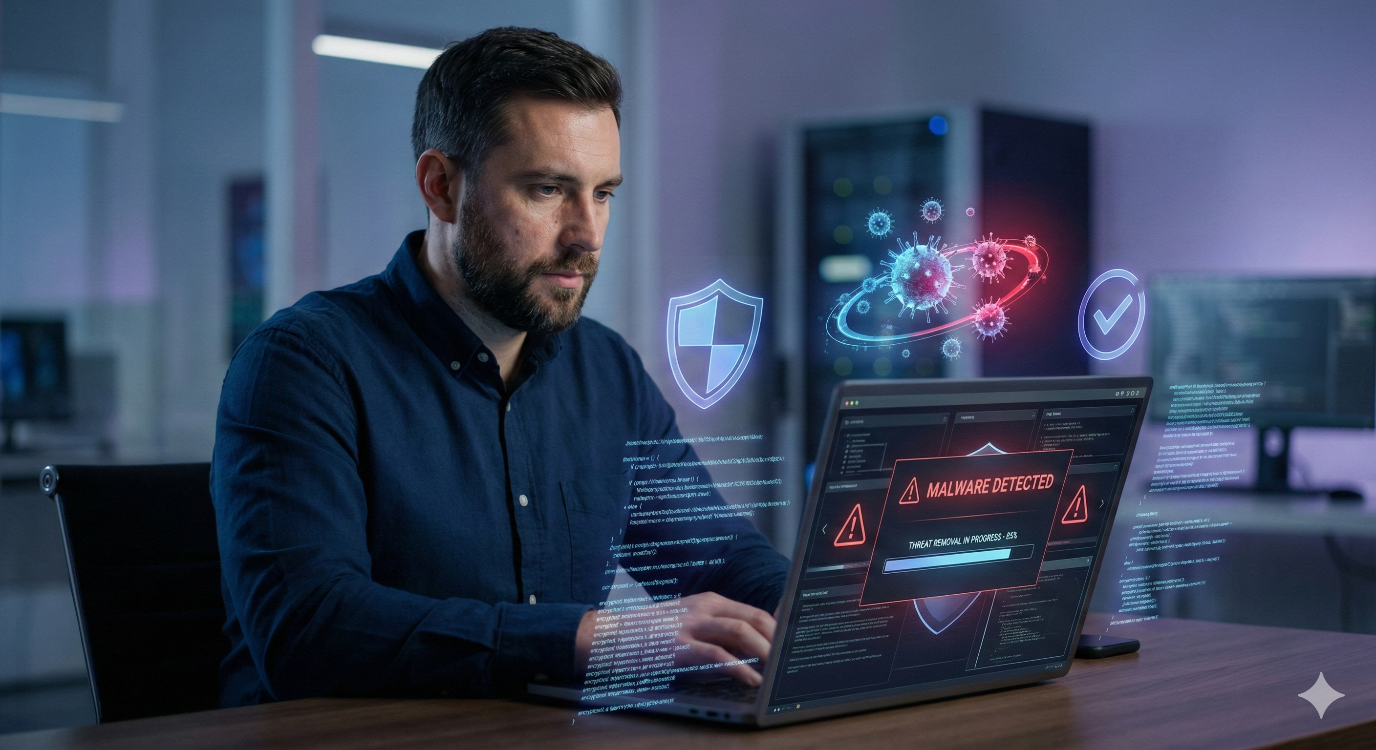 Eliminación de virus y malware